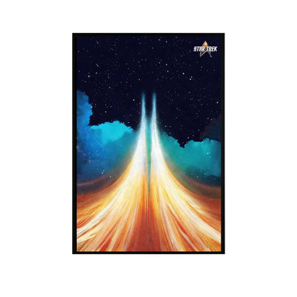 Wall Display Frame Compatible with LEGO® USS Enterprise NCC - 1701 - D™ 10365 Style A - brickzonehub