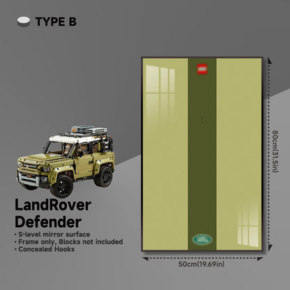 Wall Display Frame for Lego® 42110 Land Rover Defender - brickzonehub