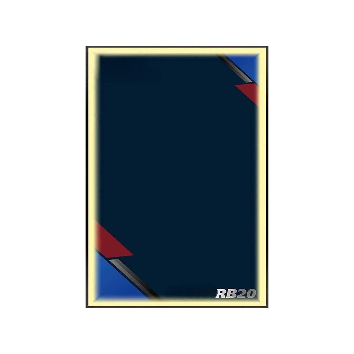 Wall Display Frame for LEGO® 42206 Red Bull RB20 - brickzonehub