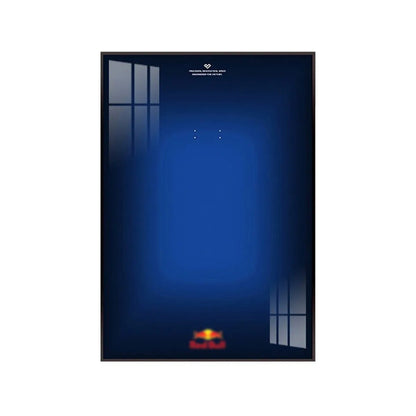 Wall Display Frame for LEGO® 42206 Red Bull RB20 - brickzonehub