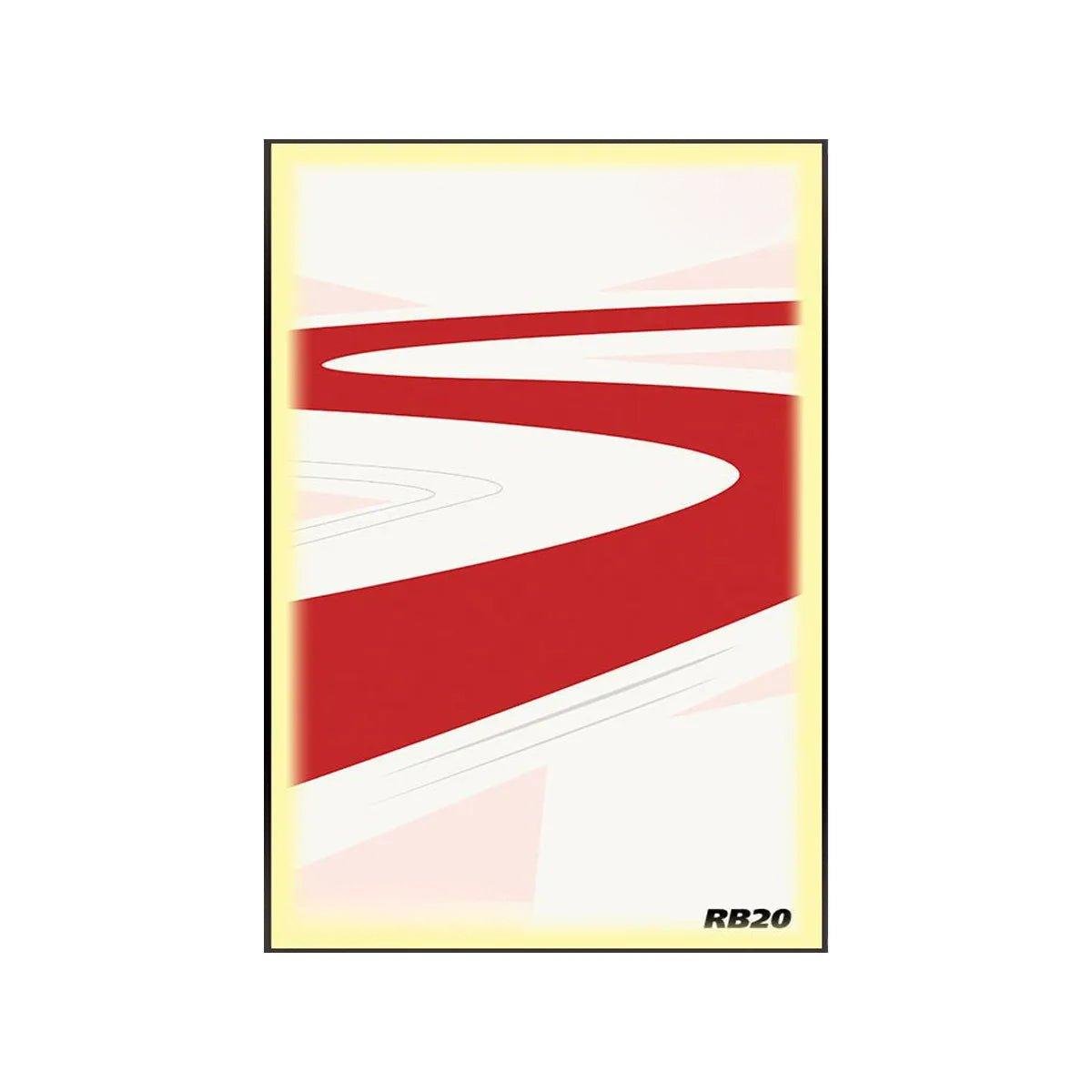 Wall Display Frame for LEGO® 42206 Red Bull RB20 - brickzonehub