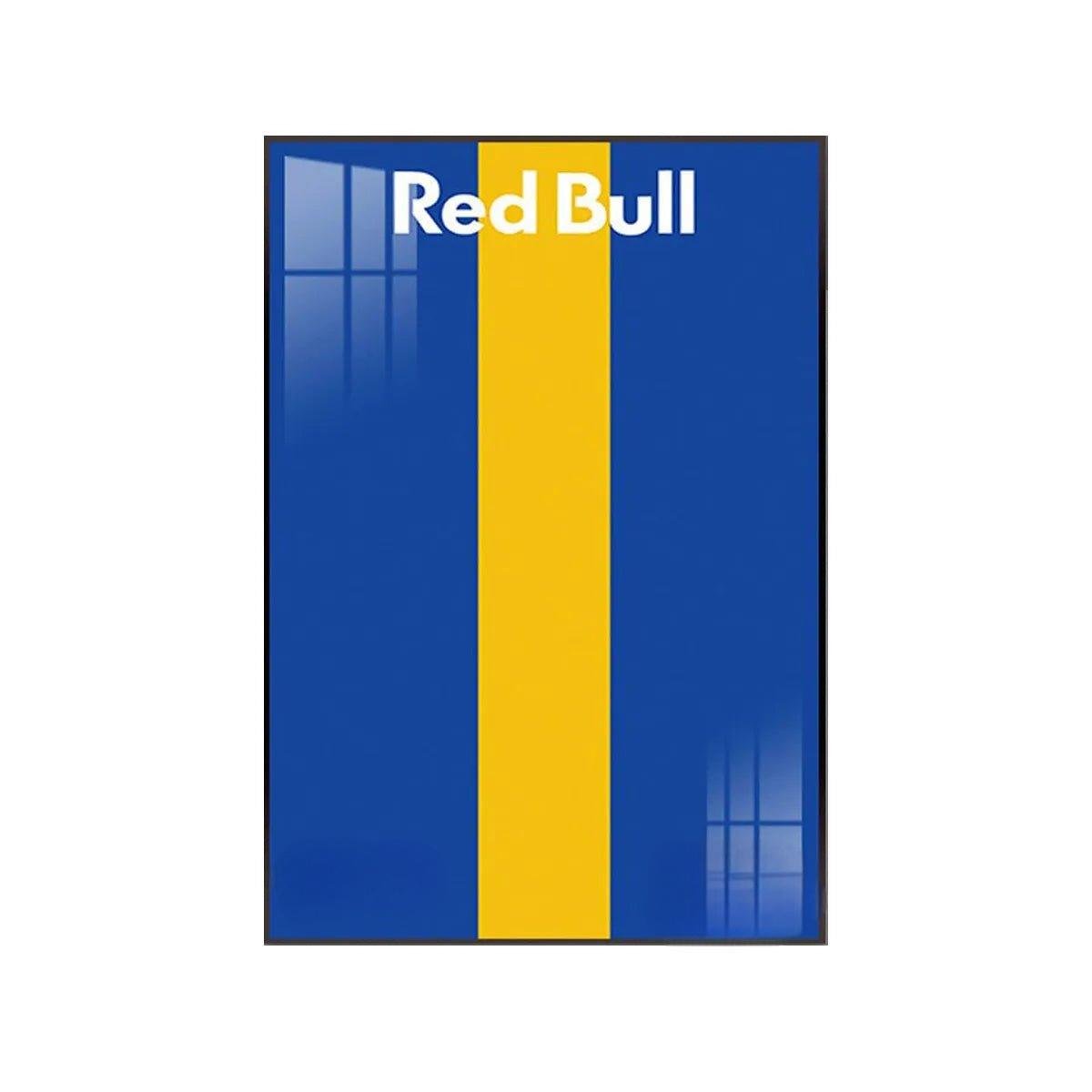 Wall Display Frame for LEGO® 42206 Red Bull RB20 - brickzonehub