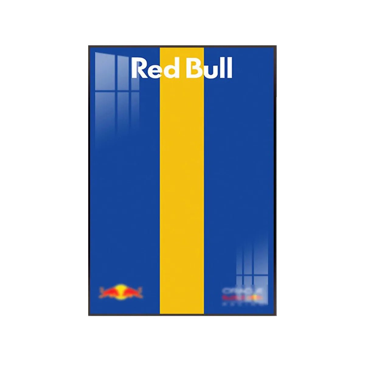 Wall Display Frame for LEGO® 42206 Red Bull RB20 - brickzonehub
