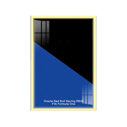 Wall Display Frame for LEGO® 42206 Red Bull RB20 - brickzonehub