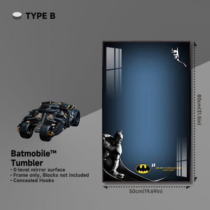 Wall Display Frame for Lego® Batmobile Tumbler - brickzonehub