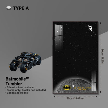 Wall Display Frame for Lego® Batmobile Tumbler - brickzonehub