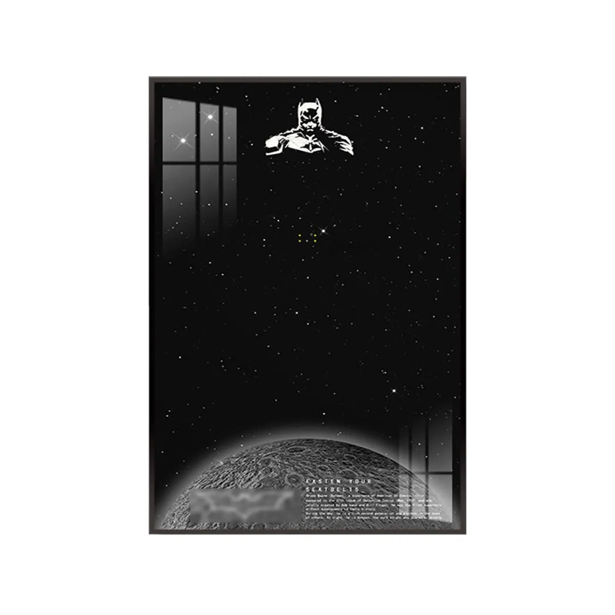 Wall Display Frame for Lego® Batmobile Tumbler（76240） - brickzonehub