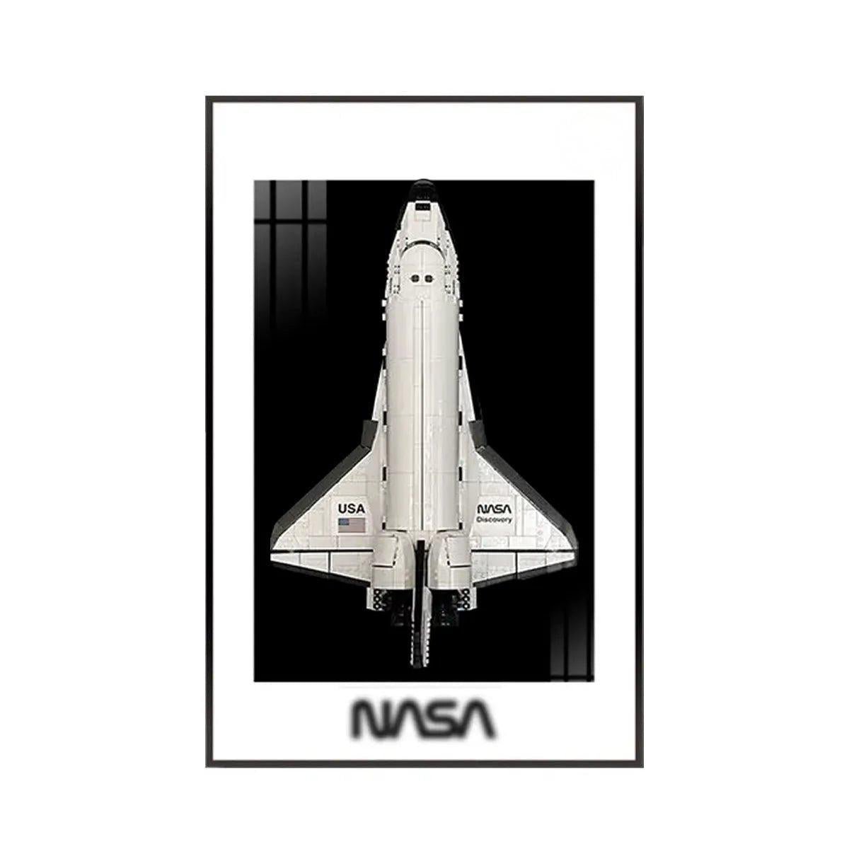 Wall Display Frame for LEGO® NASA Space Shuttle Discovery (10283 ...