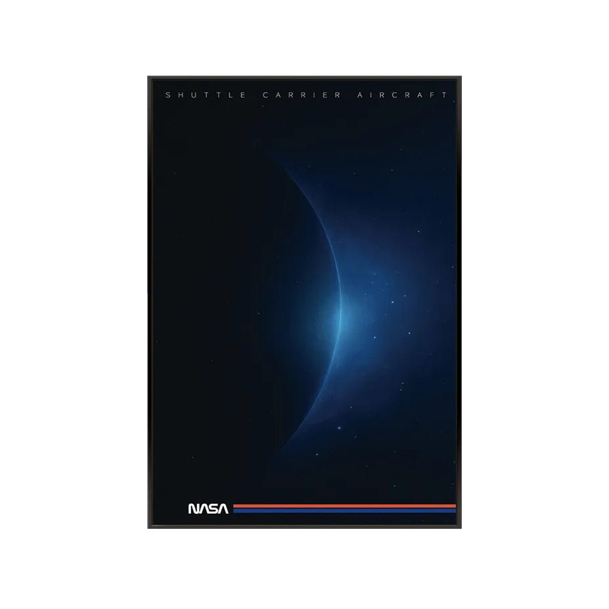 Wall Display Frame for LEGO NASA Shuttle Carrier （10360） - brickzonehub