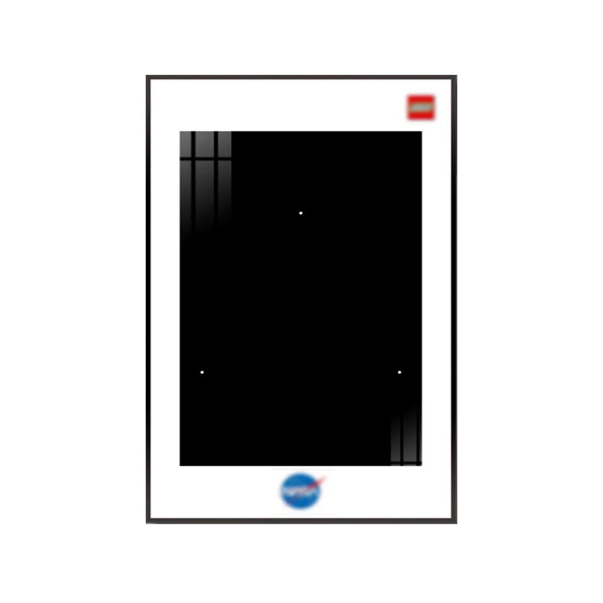 Wall Display Frame for Lego® NASA Space Shuttle Discovery 10283 - brickzonehub