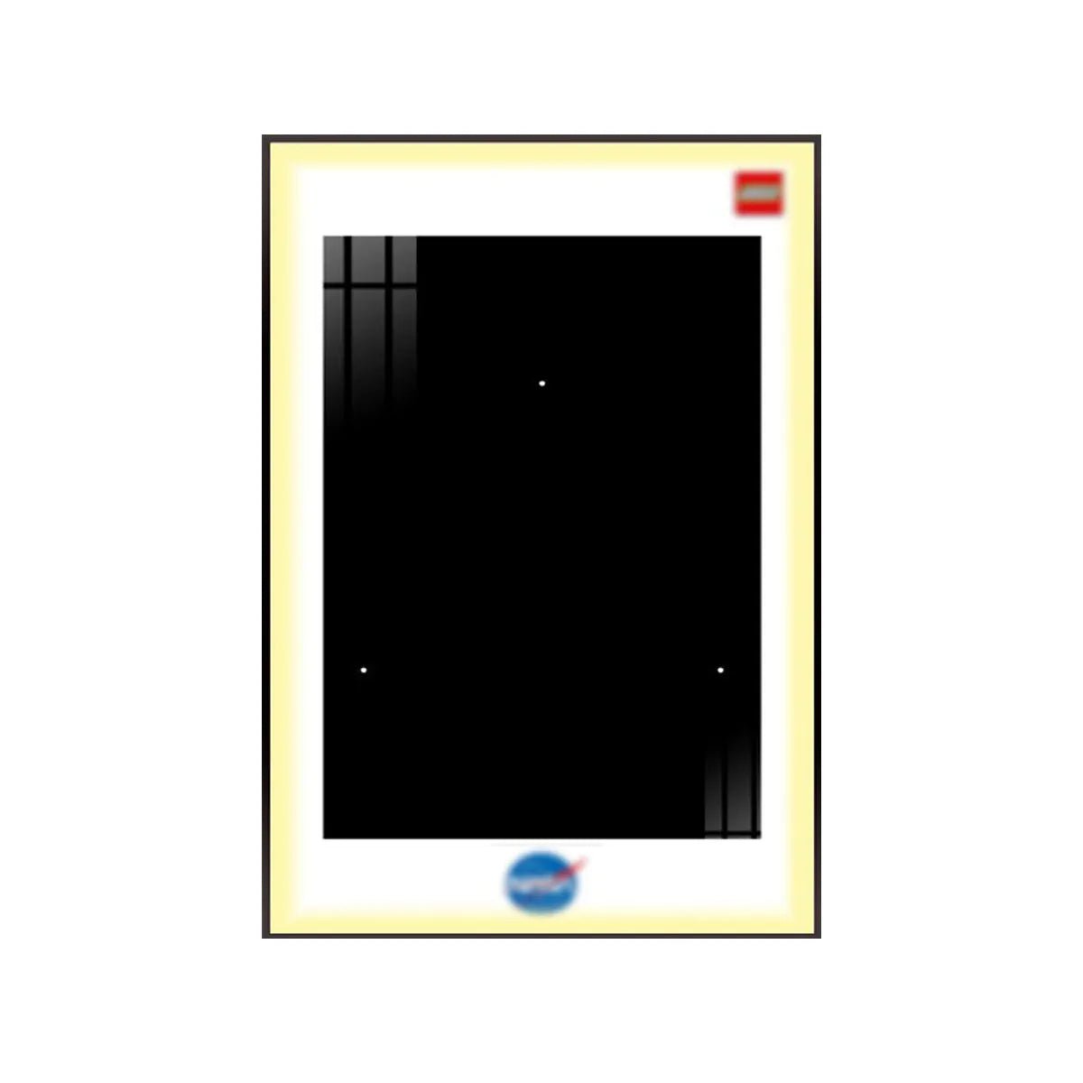 Wall Display Frame for Lego® NASA Space Shuttle Discovery 10283 - brickzonehub