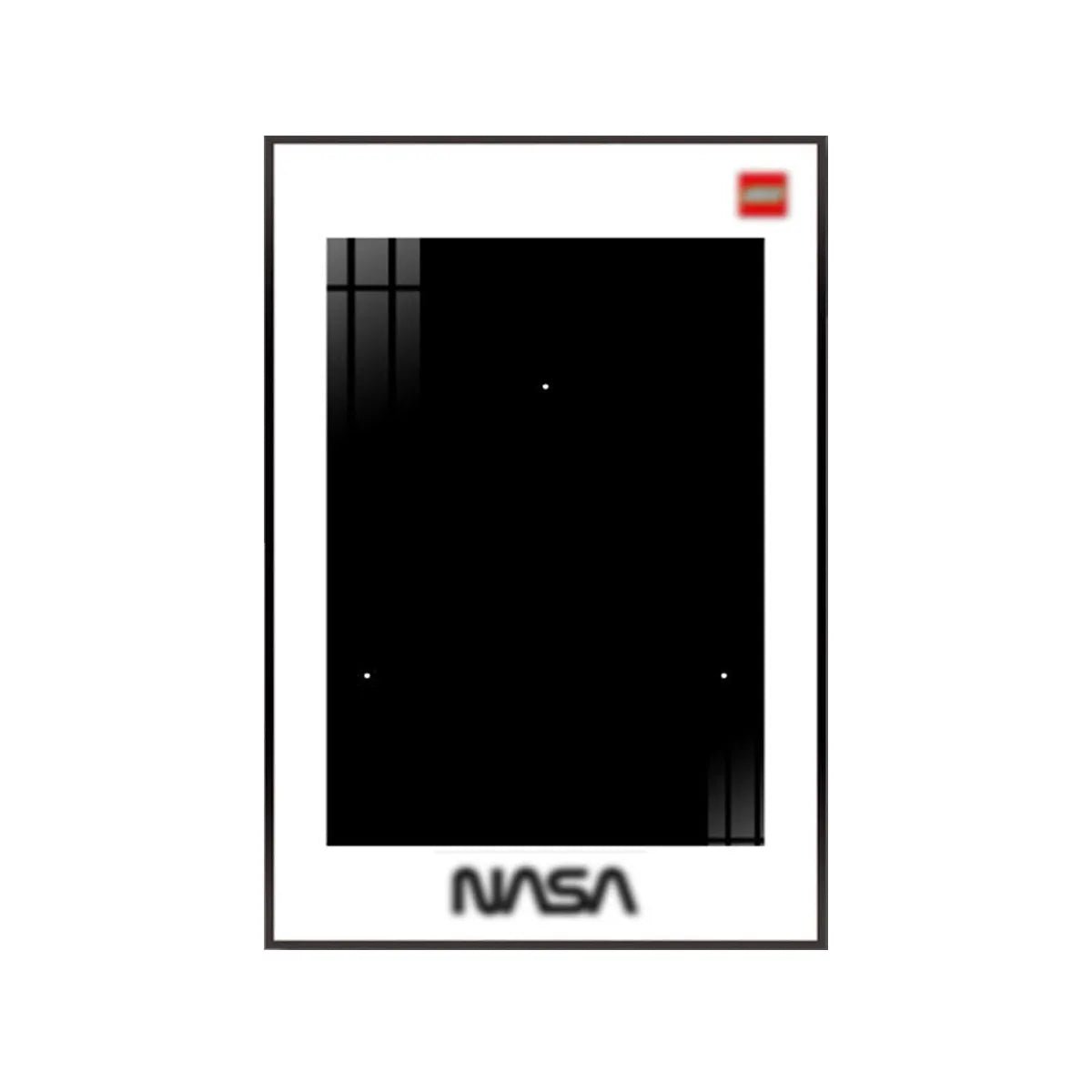 Wall Display Frame for Lego® NASA Space Shuttle Discovery 10283 - brickzonehub