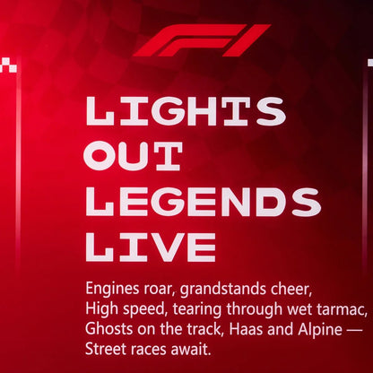 Wall Display Frame for LEGO® Speed Champions F1 Cars - brickzonehub