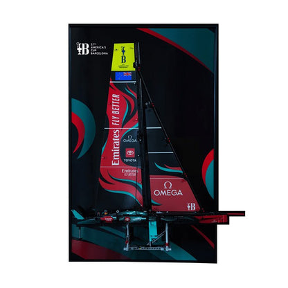 Wall Frame Display for Lego® Emirates Team New Zealand Boat - brickzonehub