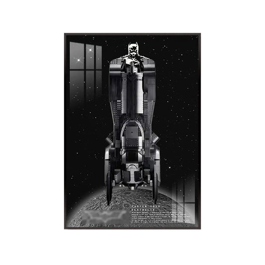 Wall Frame for Lego® 1989 Batmobile Display 76139 - brickzonehub
