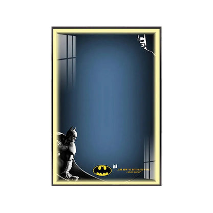 Wall Frame for Lego® 1989 Batmobile Display（76304） - brickzonehub