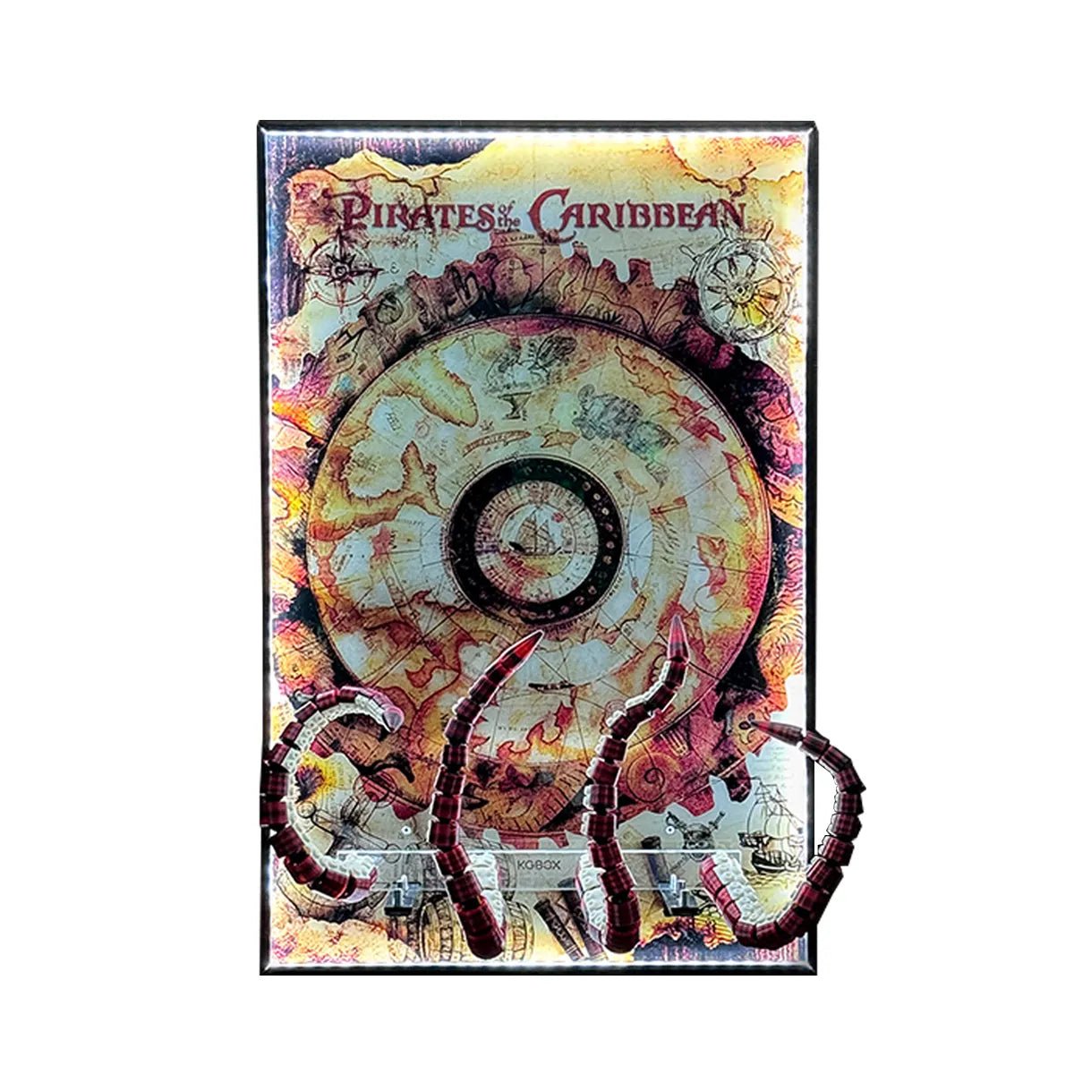 Wall Mount Display Frame Compatible with LEGO® Captain Jack Sparrow's Pirate Ship 10365 - brickzonehub