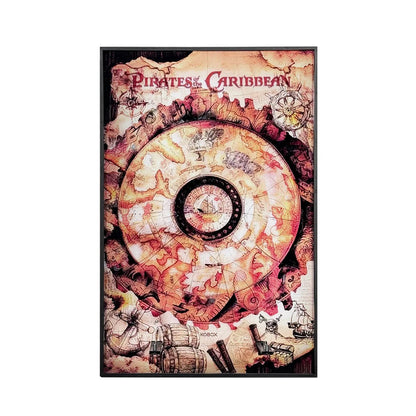 Wall Mount Display Frame Compatible with LEGO® Captain Jack Sparrow's Pirate Ship 10365 - brickzonehub