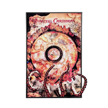 Wall Mount Display Frame Compatible with LEGO® Captain Jack Sparrow's Pirate Ship 10365 - brickzonehub