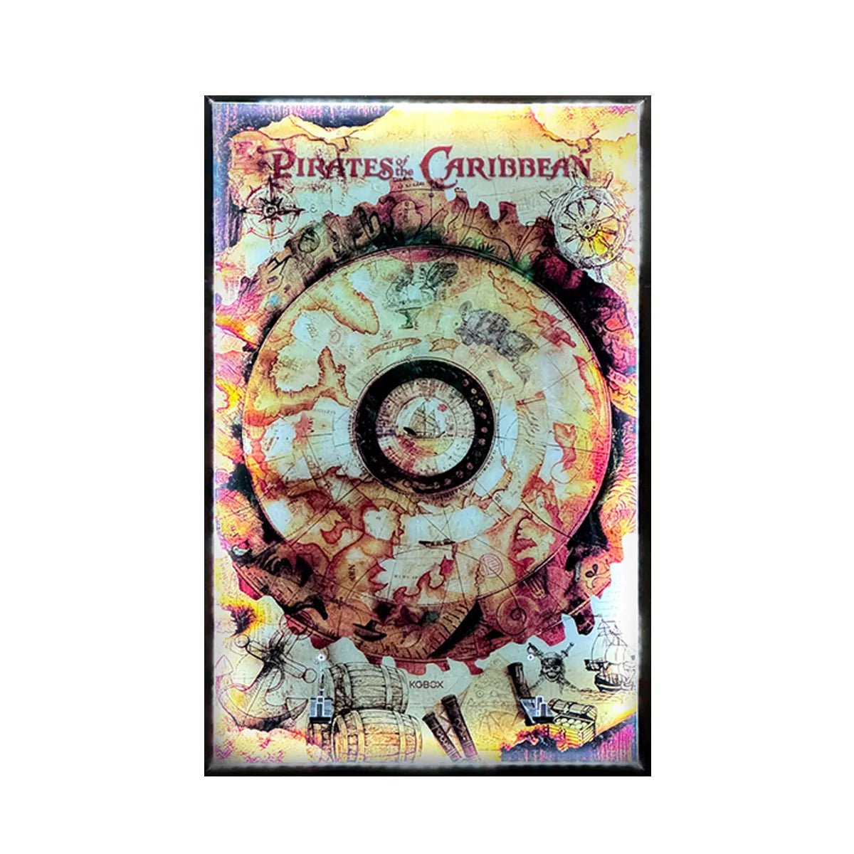 Wall Mount Display Frame Compatible with LEGO® Captain Jack Sparrow's Pirate Ship 10365 - brickzonehub