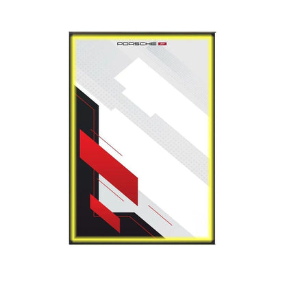 Wall Mount Display Frame Compatible with LEGO® Porsche 911 RSR 42096 Style B - brickzonehub