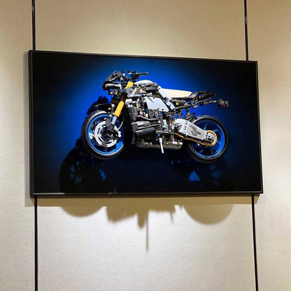Yamaha MT - 10 SP Display Frame for Lego® Motorcycle Model 42159 - brickzonehub
