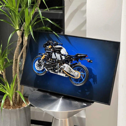 Yamaha MT - 10 SP Display Frame for Lego® Motorcycle Model 42159 - brickzonehub